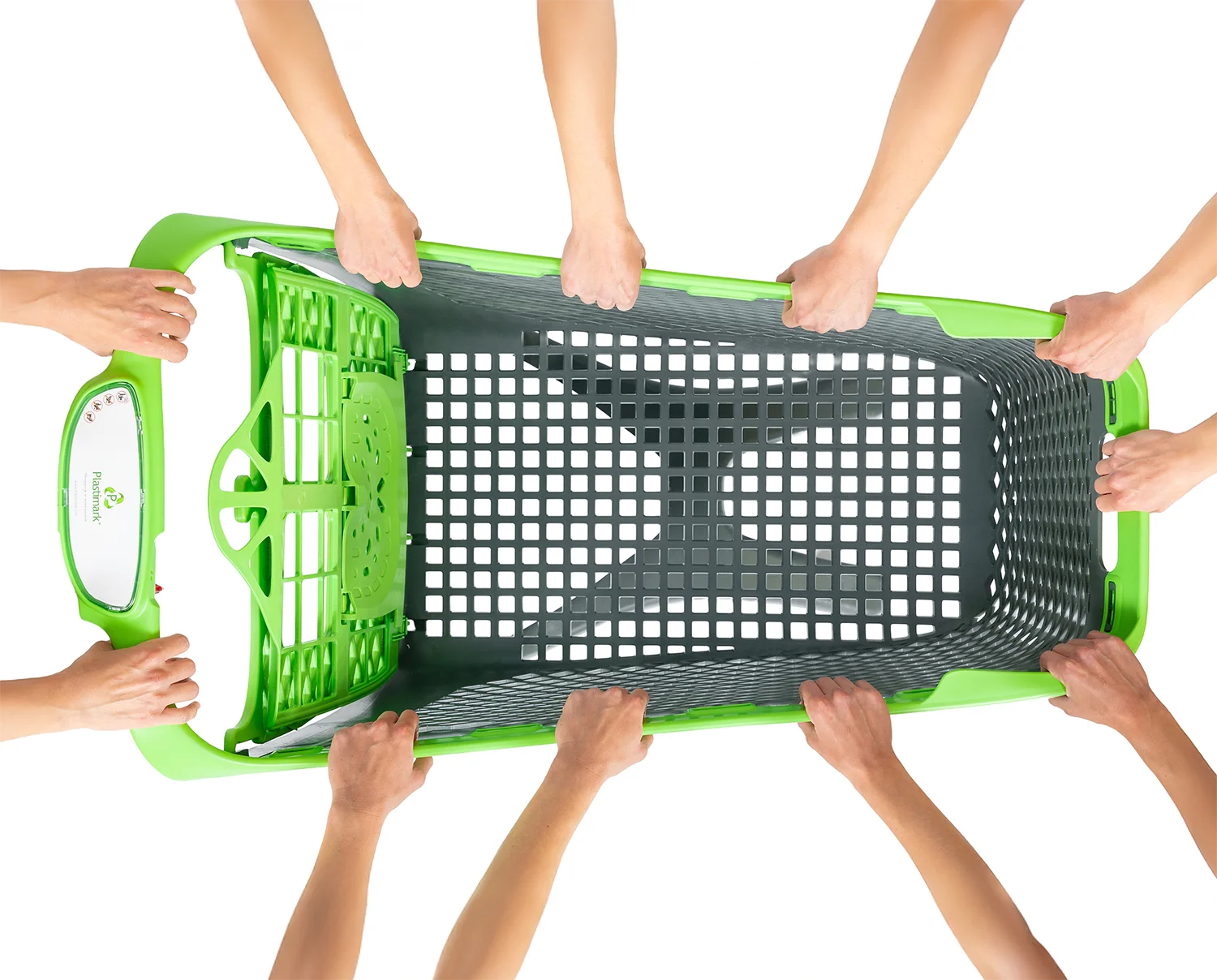 Roomy multi-grip handle