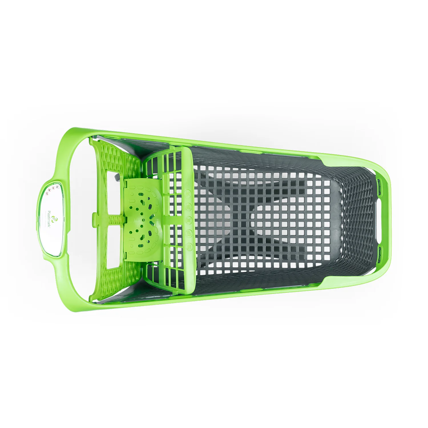 Roomy bird's-eye view with baby-seat open