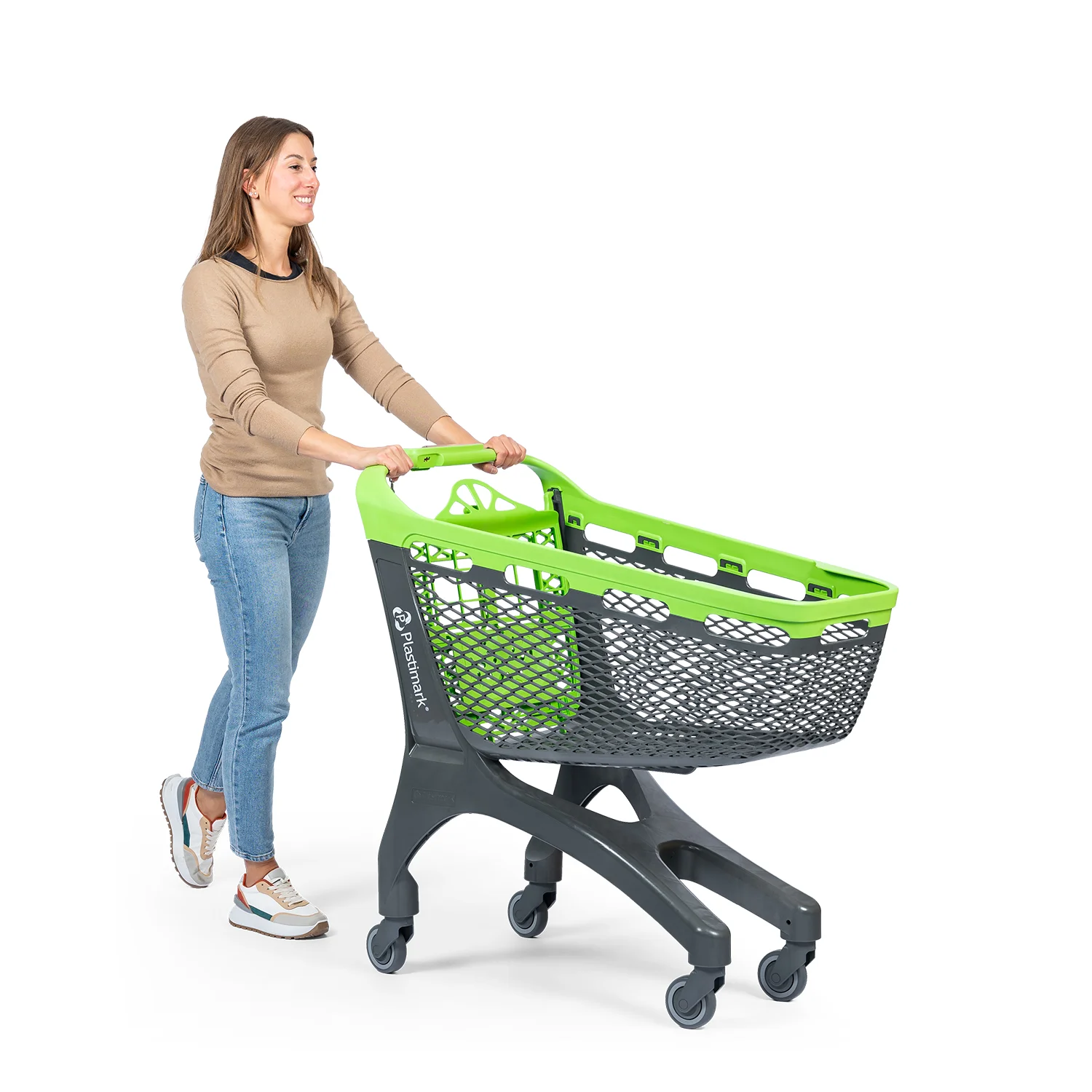 Roomy side view in motion