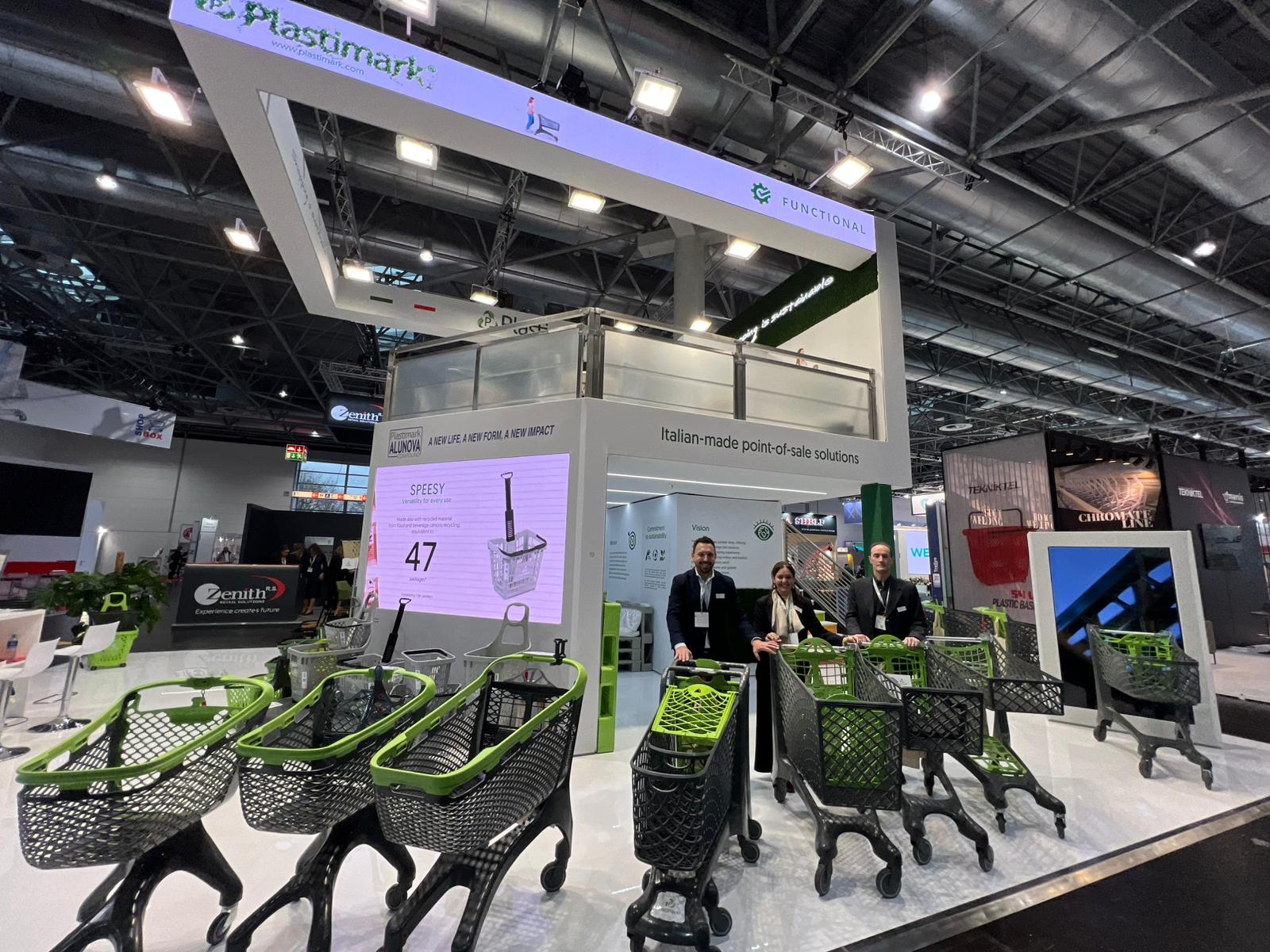 EuroShop officially starts today, and Plastimark is here!